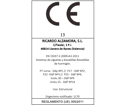 Marcado CE 13 - Ricardo Alzamora